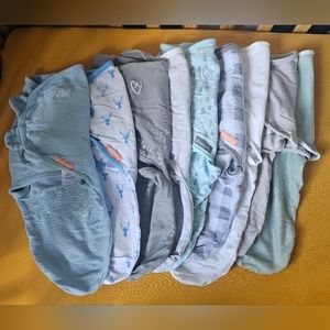 9 Baby Velcro Swaddles